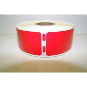  1 Roll of 355 1.125x3.5 RED Dymo Compatible Address 