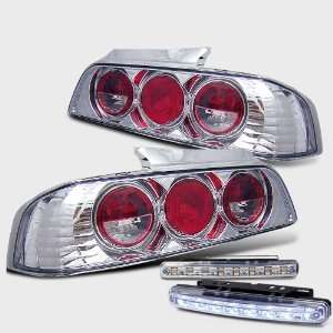 Eautolights Honda Prelude JDM Chrome Altezza Tail Light with DRL 8 LED 