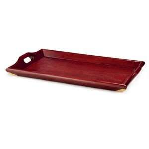  GET LUX 2518 M   Rectangular Wood Room Service Tray, 25 x 
