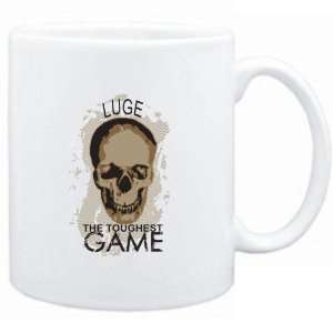  Mug White  Luge the toughest game  Sports Sports 