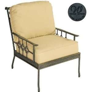   Provence Casual Back Club Chair Frame Only, Coal Patio, Lawn & Garden