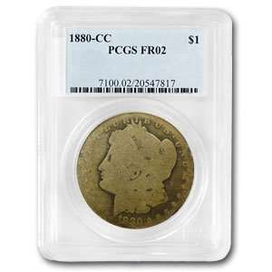 1880 CC Fair 2 PCGS Low Ball Registry Coin (1.00)  Sports 