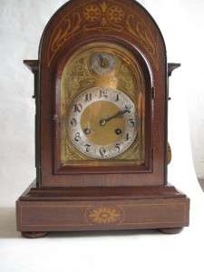 Vintage German Jung Hans Petit Sonerie Clock 1900s  