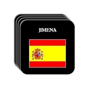  Spain [Espana]   JIMENA Set of 4 Mini Mousepad Coasters 