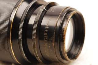 LEITZ Black ELMAR 13.5cm f4.5 Leica M39 SCREW Mount Lens  