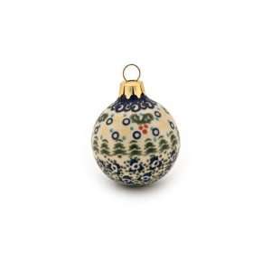  Polish Pottery Jingle Bells Small Christmas Ball