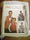 McCalls Mens/Boys Lined Vest/Bow Tie Sz 3 8/34 52 #9674
