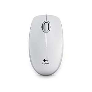  Logitech® M110 Corded Optical Mouse (White) Electronics