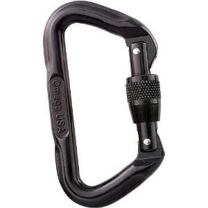  Standard Locking D Carabiner   Black Cosmetic Second by 