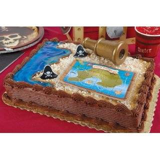 Bakery Crafts 191485 Pirate Adventure Cake Topper
