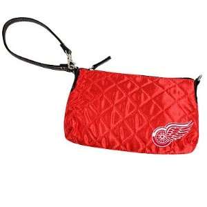  Little Earth Detroit Red Wings Quilted Wristlet Sports 