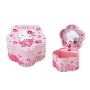    Musical Jewelry Case with Twirling Sakura Hello Kitty Toys & Games