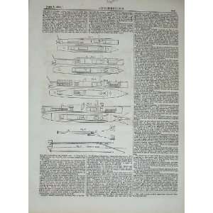  1877 Torpedo Launchers Engineering Diagrams Drawings