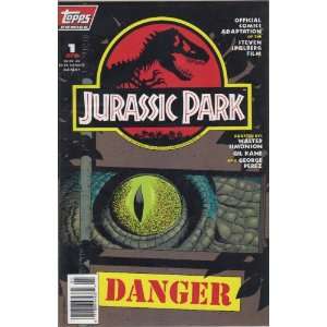 Jurassic Park #1 Comic Book