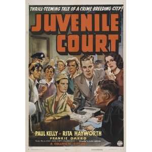 Juvenile Court Movie Poster (11 x 17 Inches   28cm x 44cm) (1938 