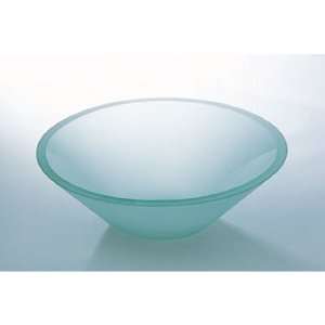 Ronbow Tempered Obscure Geometric Artistic Glass Vessel Sink 420529 