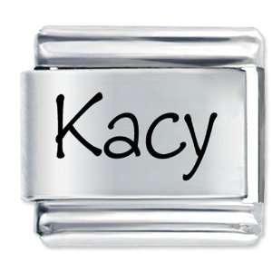  Pugster Name Kacy Italian Charms Bracelet Link Pugster 