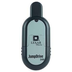 Lexar JumpDrive Trio 3 in 1 Portable USB 2.0 Single Slot Card Reader 