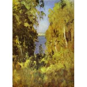   Made Oil Reproduction   Isaac Levitan   24 x 34 inches   The Gully