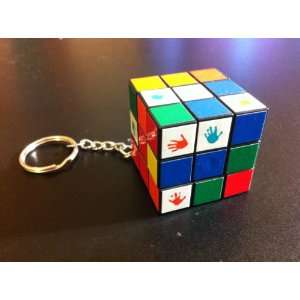  magic cube key chain