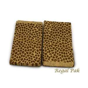  Regal Pak 200 Leopard Print Jewelry Paper Bags 6 By 9 