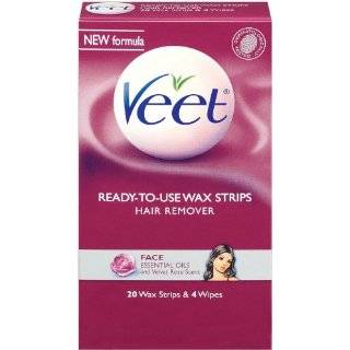  Veet Cold Wax Strips Leg and Body, 40 Count Health 