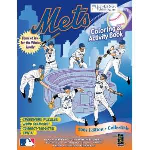  MLB Coloring & Activitiy Book   Mets