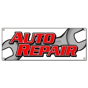   REPAIR BANNER SIGN car shop mechanic tools signs Patio, Lawn & Garden