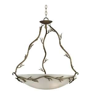  Kenroy Home 90904FG Frosted Gold Twigs Bowl Pendants 