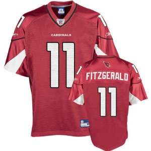 Larry Fitzgerald Red Reebok NFL Arizona Cardinals Kids 4 7 Jersey