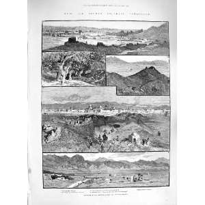   1885 AFGHAN BOUNDARY SHAHRUD MESHED KHORASSAN DAMGHAN