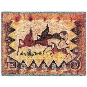  Oglalas Story Throw   70 x 53 Blanket/Throw