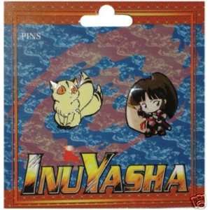  INU Yasha Metallic Pin Set Sango & Kirara Toys & Games