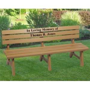  Legend A Frame Memorial Benches Patio, Lawn & Garden