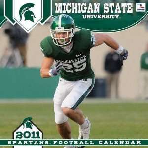  Michigan State Spartans 2011 Wall Calendar Office 