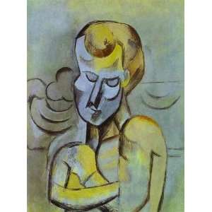 Hand Made Oil Reproduction   Pablo Picasso   24 x 32 inches   Man with 