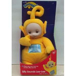  Teletubbies Exclusive Plush   Silly Sounds Laa Laa (2002 