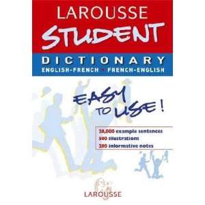  Larousse Student Dictionary Larousse (EDT) Books