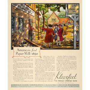   Kleerfect Paper Artist Rolf Klep   Original Print Ad