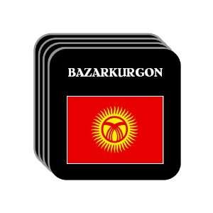  Kyrgyzstan   BAZARKURGON Set of 4 Mini Mousepad Coasters 