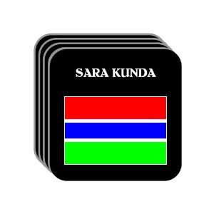  Gambia   SARA KUNDA Set of 4 Mini Mousepad Coasters 