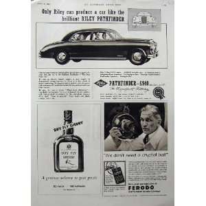  Ferodo Advertisement 1956 Dry Fly Sherry Pathfinder