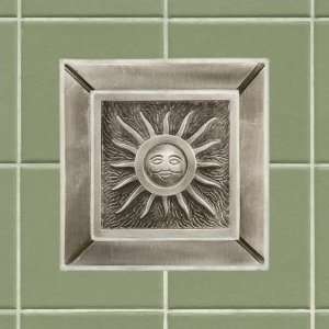 4 Aluminum Wall Tile with Sunshine Design   With 6 Tile 