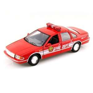  1993 Chevy Caprice Fire Chief Car 1/24 Toys & Games