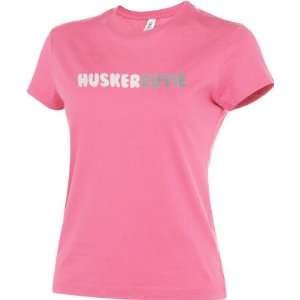   Cornhuskers Womens Pink Husker Cutie T Shirt