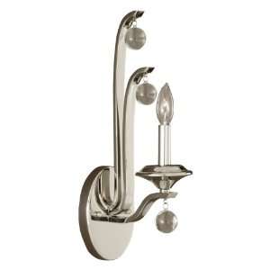 Uttermost 13.5 Inch Kane 1 Lt Wall Sconce Lighting Fixture Polished 
