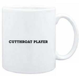  Mug White  Cutthroat Player SIMPLE / BASIC  Sports 