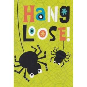  Greeting Card Halloween Hang Loose Health & Personal 