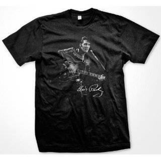 Elvis Presley 68 Special GuitarT shirt, Mens Elvis Presley Signature 