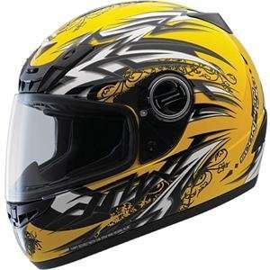  Scorpion EXO 400 Rebel Helmet   Small/Yellow Automotive